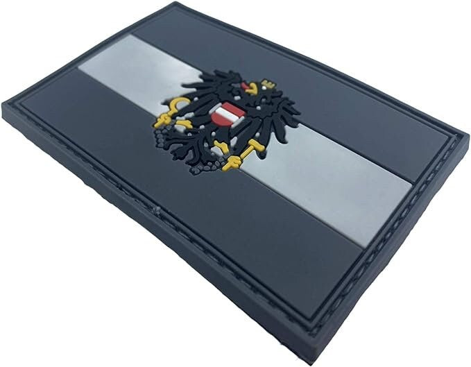 Austria Austrian Österreich Crest Flag PVC Airsoft Paintball Morale Patch