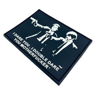 I Dare You, I Double Dare You Airsoft Paintball PVC Morale Fan Patch