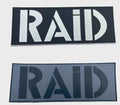 Raid French Police Large Back Molle 8' x 3' Airsoft Paintball PVC Cosplay Patch