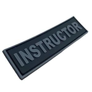 Instructor Tactical Airsoft Paintball PVC Morale Cosplay Patch