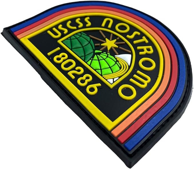 USCSS Nostromo Crew Alien Airsoft Paintball PVC Morale Cosplay Sci Fi Fan Patch