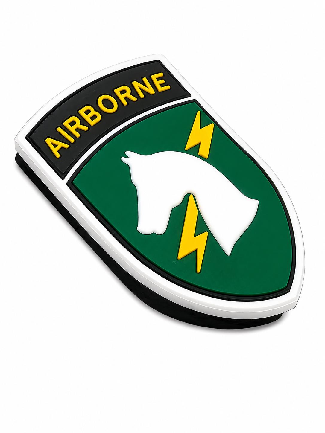 US Army 1st Special Operation Command Airborne Tactical Military PVC Patch