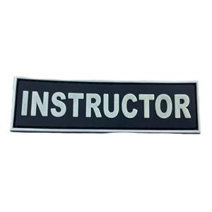 Instructor Tactical Airsoft Paintball PVC Morale Cosplay Patch