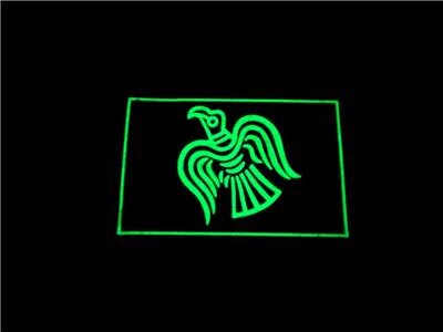 Odin Raven Norse Viking Rune PVC Airsoft Paintball Cosplay Morale Patch