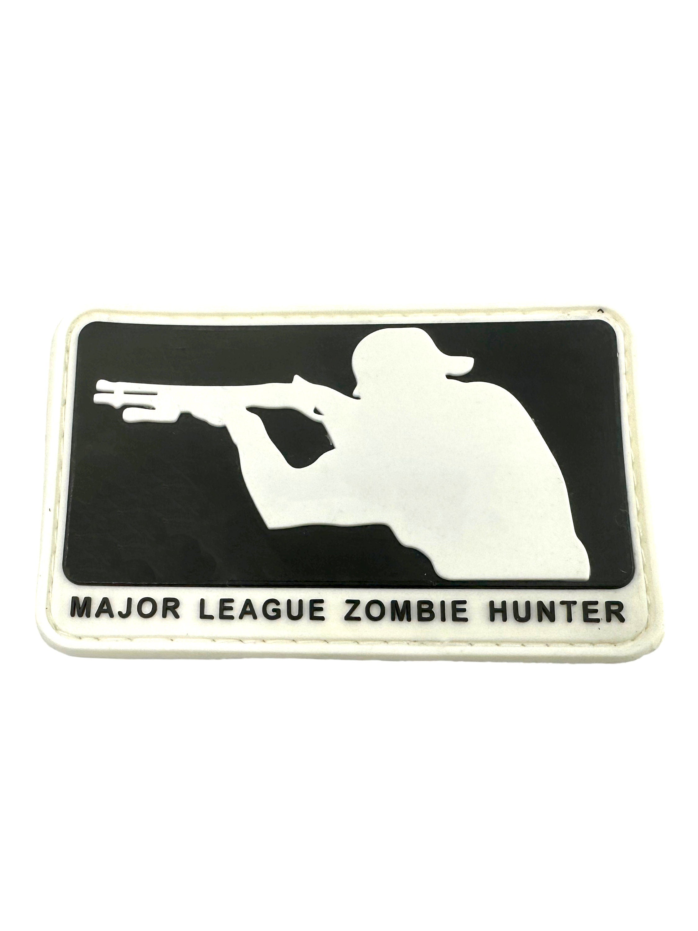 Major League Zombie Hunter Tactical Airsoft Paintball PVC Morale Cosplay Fan Patch