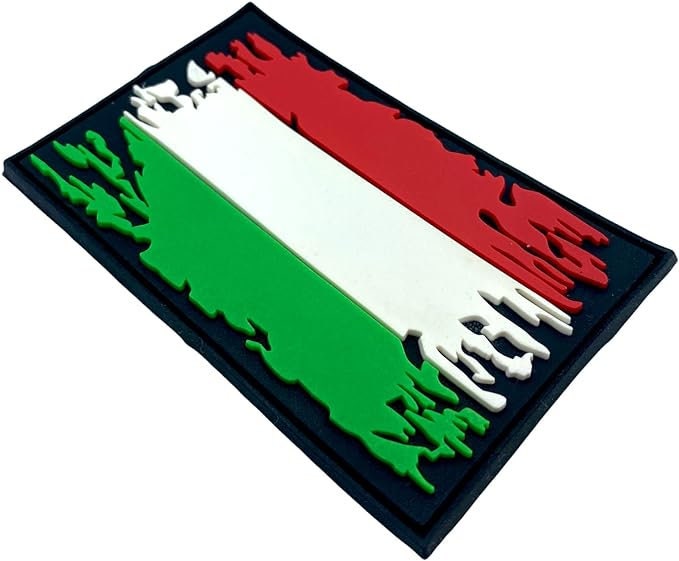 Distressed Hungary Hungarian Magyarország Magyar Flag Airsoft PVC Morale Cosplay Team Patch
