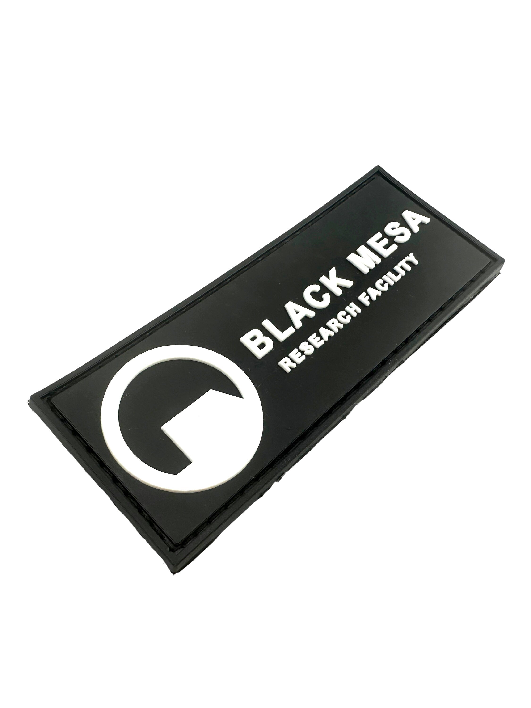 Black Mesa Research Facility Tactical PVC Airsoft Paintball Cosplay Fan Patch