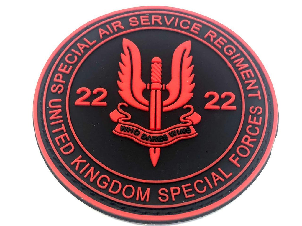 SAS Special Air Service Regiment Who Dares Wins PVC Badge Patch