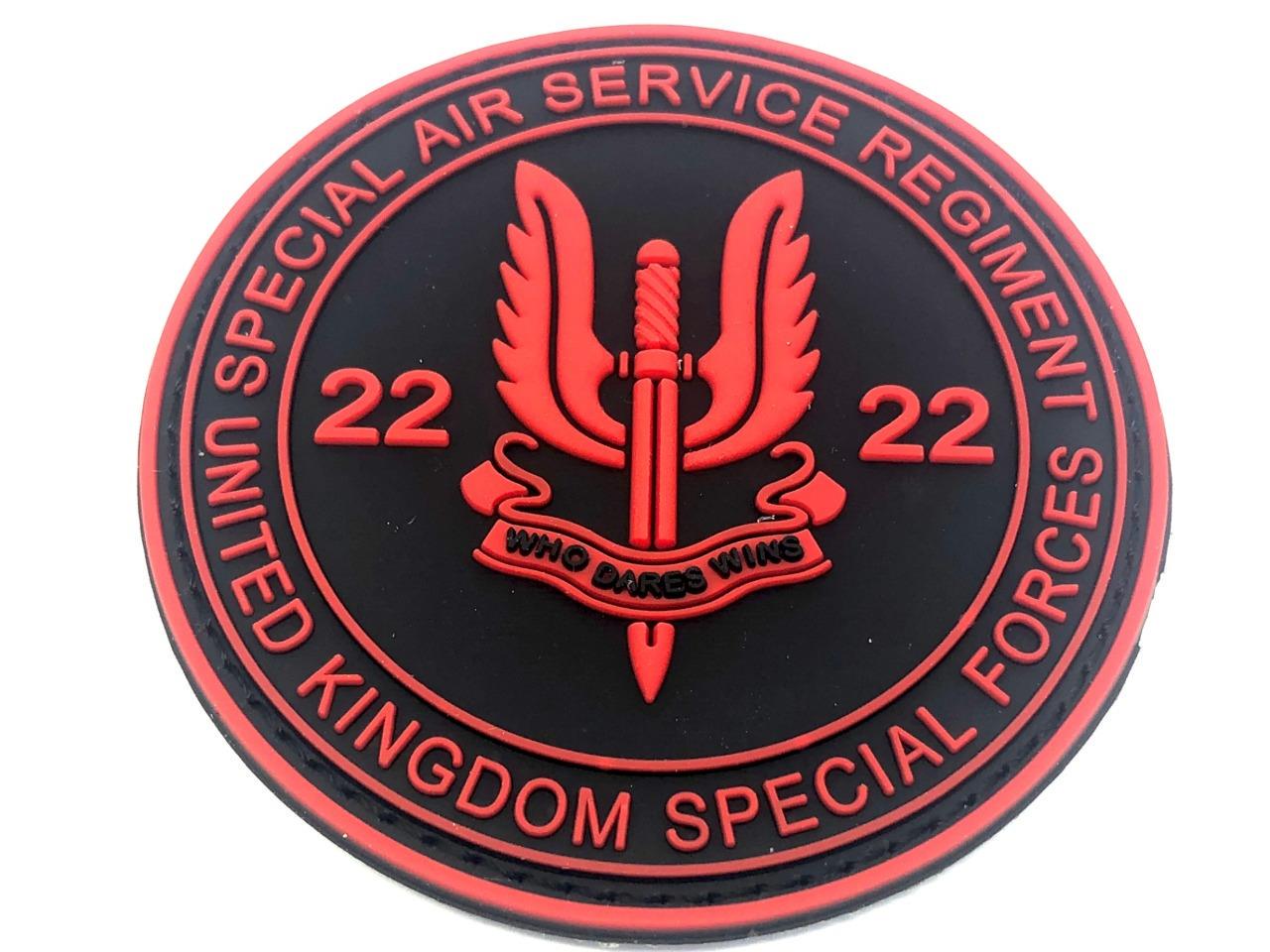 SAS Special Air Service Regiment Who Dares Wins PVC Badge Patch