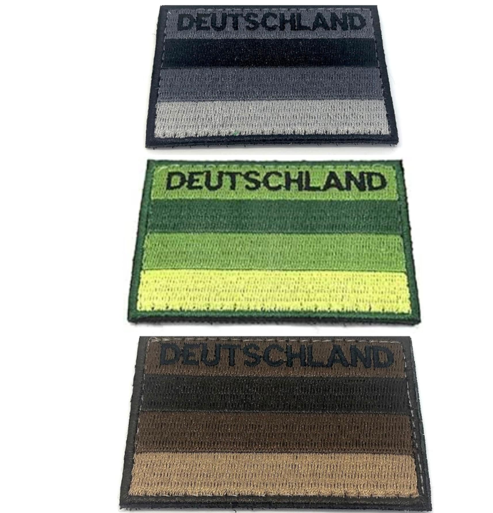 Deutschland German Subdued Cosplay Airsoft Paintball Embroidered Team Patch