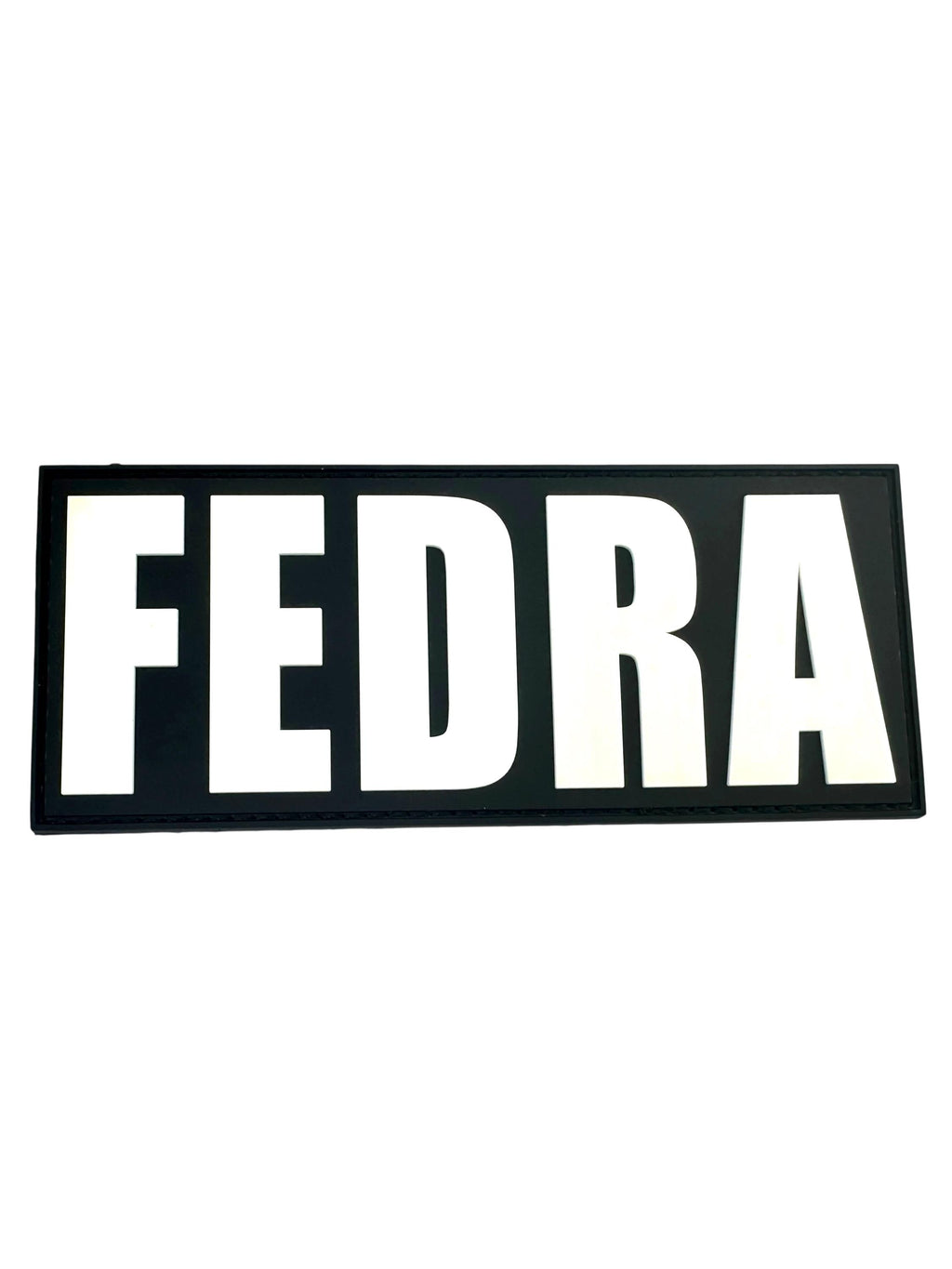 FEDRA Tactical Airsoft Paintball PVC Morale Fan Patch