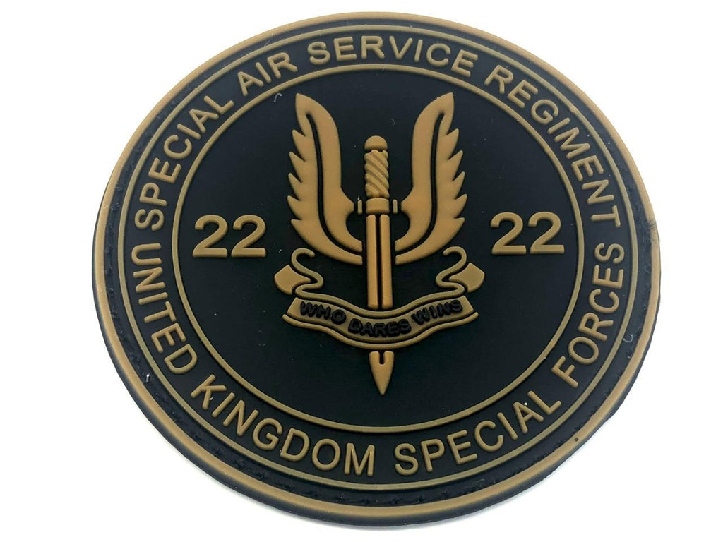 SAS Special Air Service Regiment Who Dares Wins PVC Badge Patch