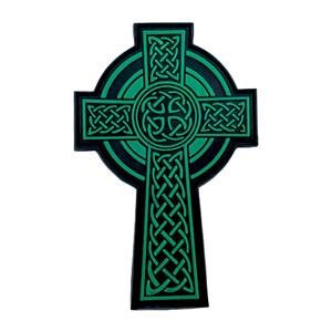Celtic Cross Rune Airsoft Paintball PVC Morale Cosplay Patch