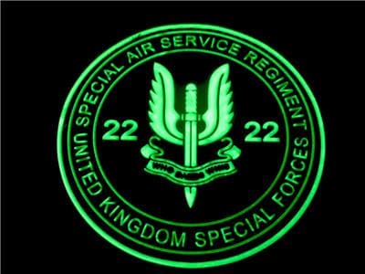 SAS Special Air Service Regiment Who Dares Wins PVC Badge Patch