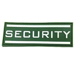 Security Doorman Airsoft Paintball PVC Morale Cosplay Patch