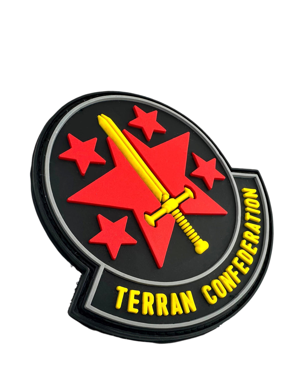 Starship Troopers Terran Confederation Airsoft Paintball PVC Morale Patch