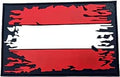 Distressed Austria Austrian Österreich Flag Airsoft PVC Morale Cosplay Team Patch