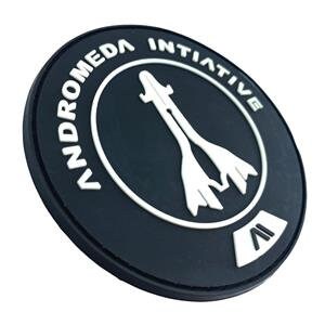 Andromeda Initiative Glow in the Dark Mass Effect PVC Airsoft Paintball Cosplay Morale Patch