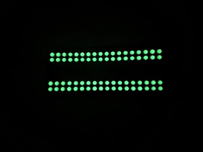 God Mode ON Glow in the Dark Tactical Airsoft Paintball PVC Morale Patch