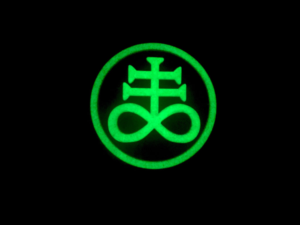 The Leviathan Cross Satan Cross Devil Cosplay PVC Airsoft Paintball Patch