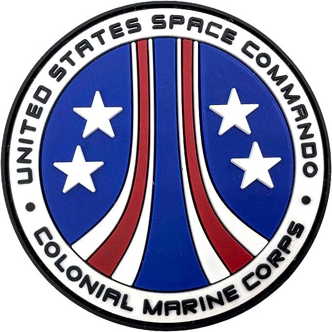 United States Space Command Colonial Marine Corps Aliens PVC Airsoft Cosplay Patch