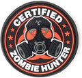 Certified Zombie Hunter PVC Tactical Airsoft Paintball Morale Patch