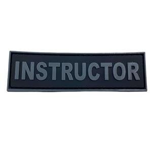 Instructor Tactical Airsoft Paintball PVC Morale Cosplay Patch