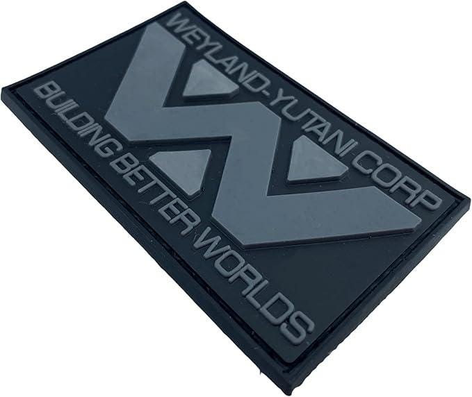 Weyland Yutani Building Better Worlds Airsoft PVC Morale Cosplay Sci-Fi Patch