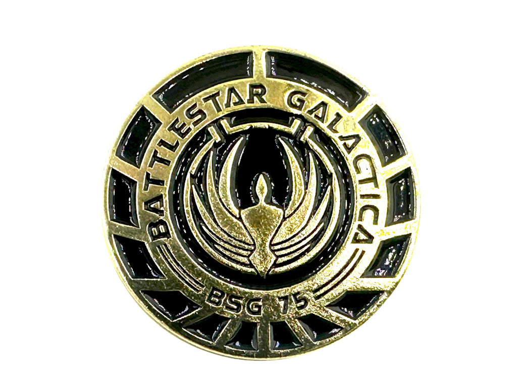 Battlestar Galactica BSG 75 Officer Cosplay Sci Fi Metal Pin