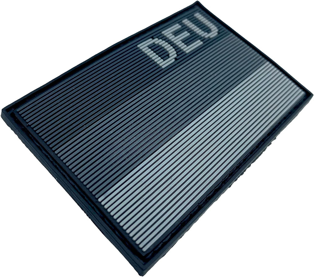 Deutschland German Germany DEU Subdued Flag Tactical Airsoft Paintball PVC Morale Patch