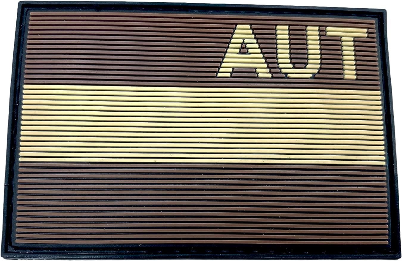 Austrian Austria AUT Österreich Subdued Flag Tactical Airsoft PVC Morale Patch