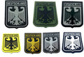 Deutschland Royal Coat Of Arms Imperial Eagle Germany Flag Airsoft Paintball PVC Morale Patch