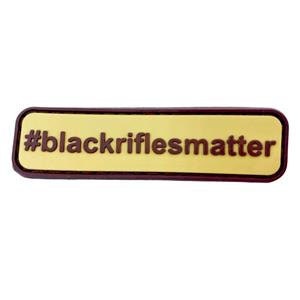 BlackRiflesMatter Tactical Airsoft Paintball PVC Cosplay Morale Patch