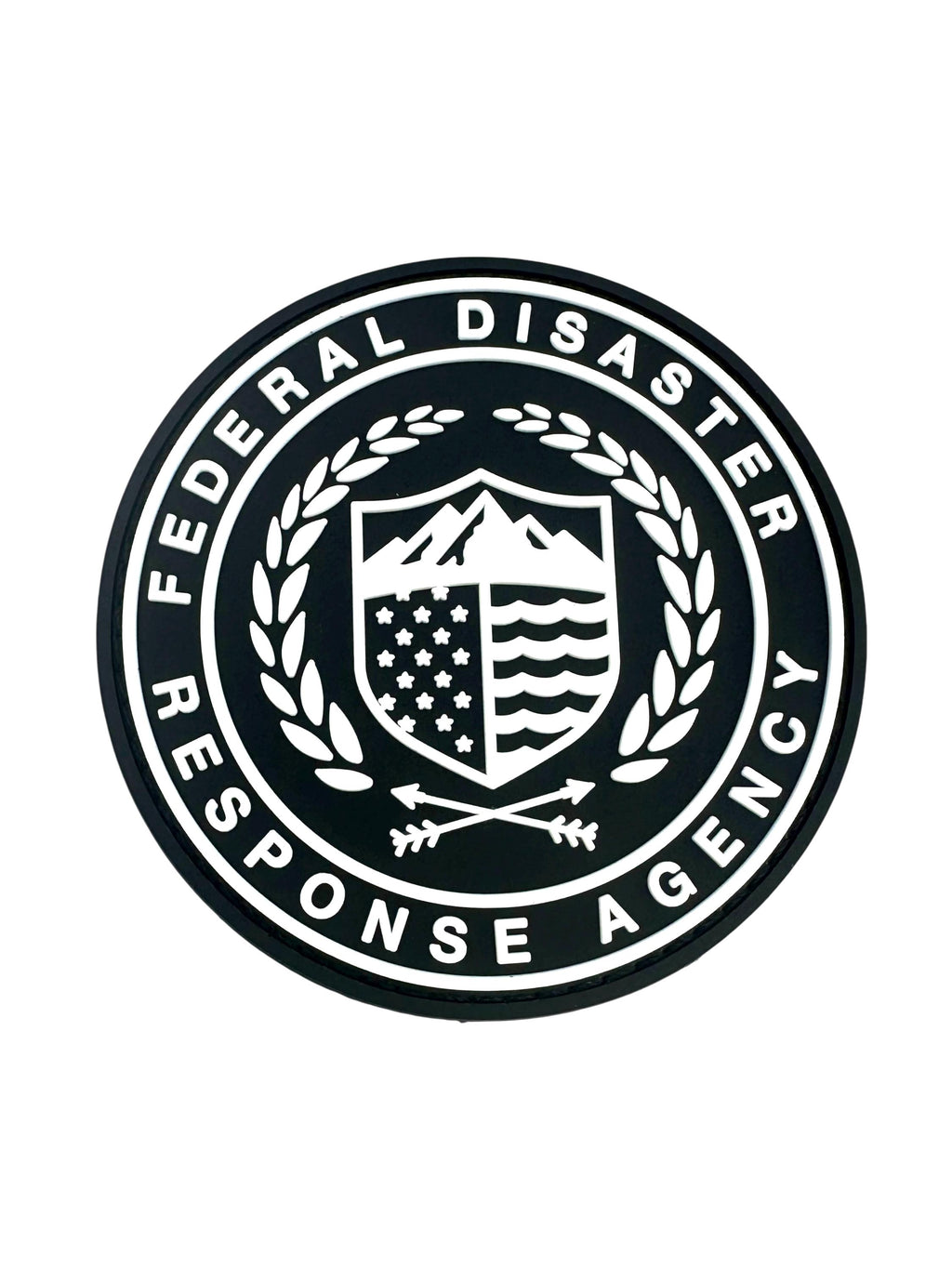 Federal Disaster Response Agency FEDRA Tactical Airsoft Paintball PVC Morale Patch