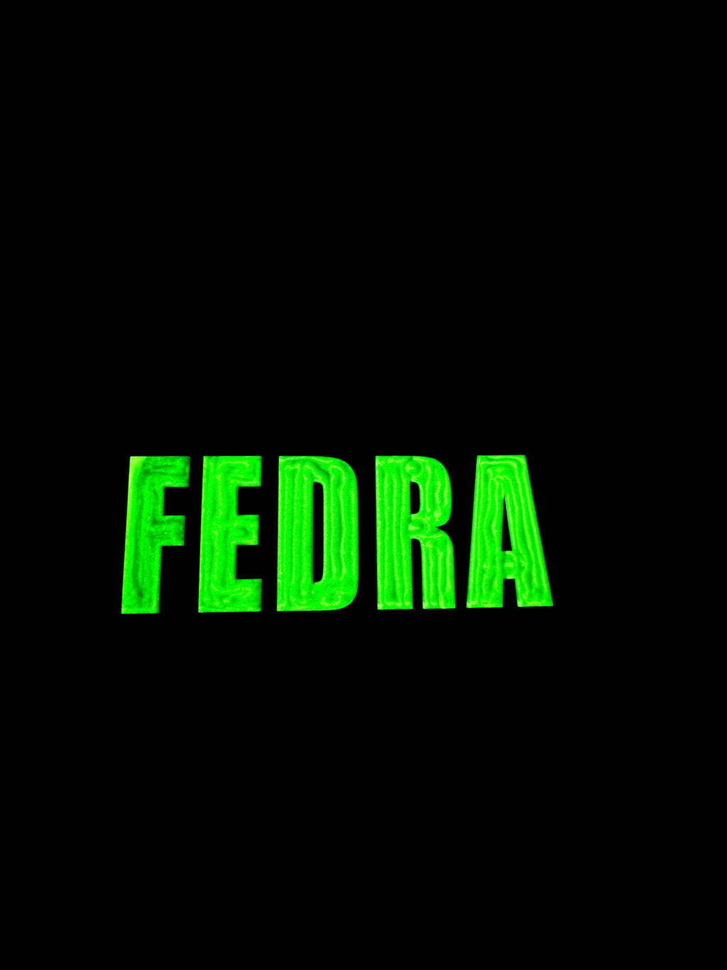 FEDRA Tactical Airsoft Paintball PVC Morale Fan Patch