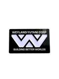 Weyland Yutani Building Better Worlds Black Metal Pin Badge Brooch
