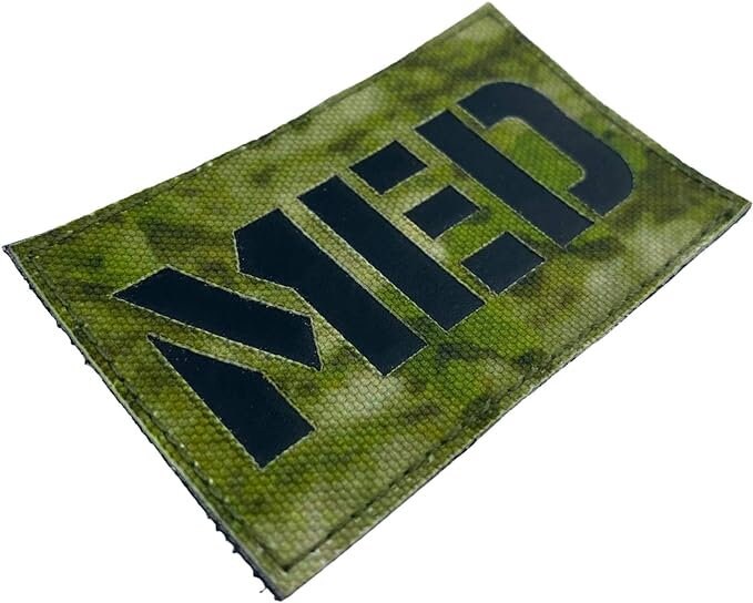 MED Medic Camouflage Tactical Laser Cut Airsoft Paintball Field Patch