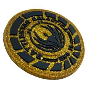 Battlestar BSG 75 Officer Sci Fi PVC Airsoft Paintball Cosplay Morale Fan Patch