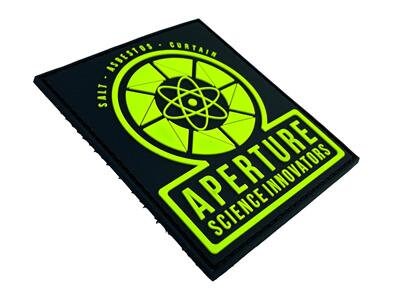 Aperture Science Innovators Portal PVC Airsoft Paintball Cosplay Morale Patch