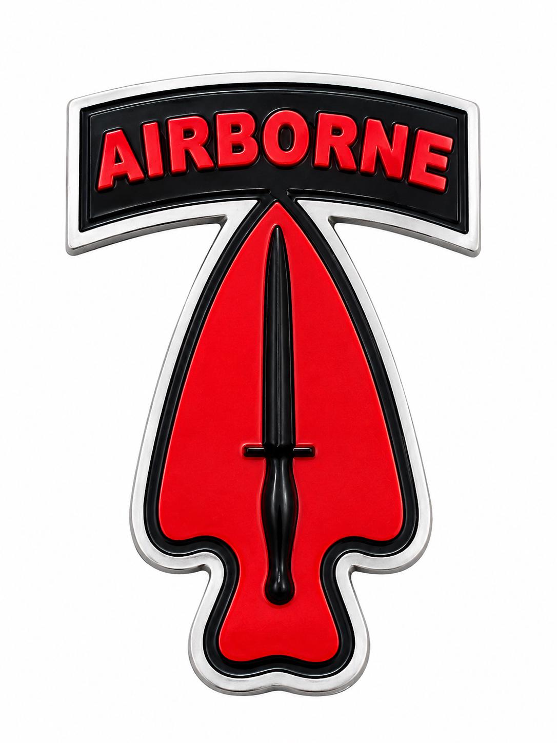 US Army Airborne Special Forces Tactical Military PVC Patch