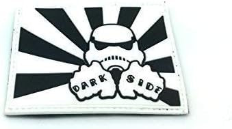 Stormtrooper Rising Sun Airsoft Paintball PVC Morale Cosplay Patch