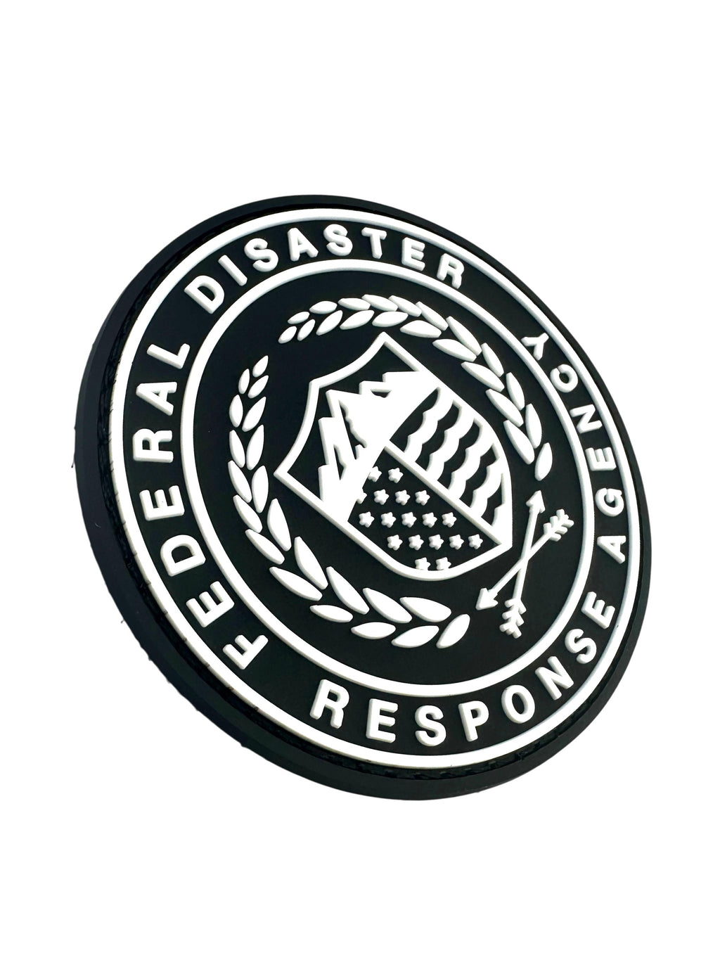 Federal Disaster Response Agency FEDRA Tactical Airsoft Paintball PVC Morale Patch