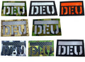 DEU Deutschland Camouflage Reflective Tactical Laser Cut Airsoft Paintball Field Patch