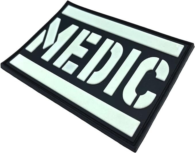 Medic IFAK First Aid Airsoft Paintball PVC Morale Cosplay Patch