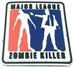 Major League Zombie Killer PVC Airsoft Paintball Cosplay Morale Patch