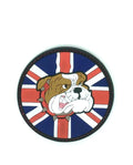British Bulldog Union Jack Cosplay PVC Airsoft Paintball Morale Biker Patch