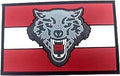 Austria Austrian Wolf Flag Airsoft PVC Morale Cosplay Team Patch