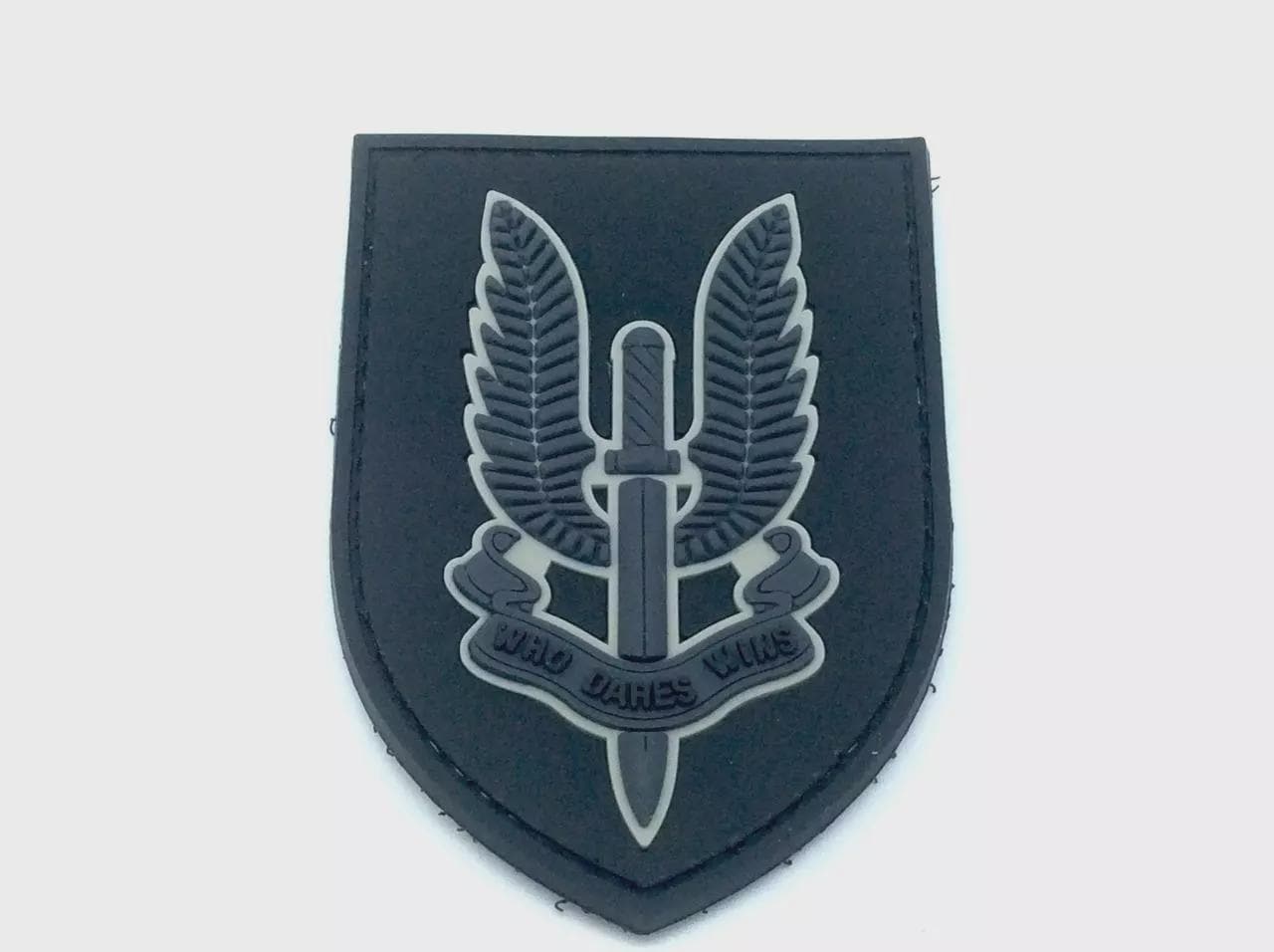 Special Air Service British Armed Forces SAS Wings Who Dares Wins PVC Patch