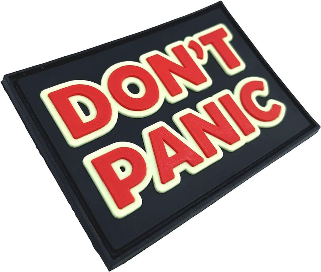 Don't Panic Tactical Airsoft Paintball PVC Morale Patch