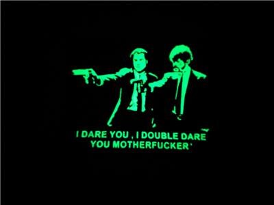 I Dare You, I Double Dare You Airsoft Paintball PVC Morale Fan Patch